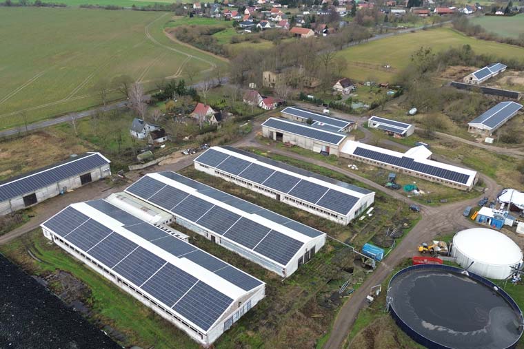 Brandenburg - Projekt der Merkur Solar GmbH