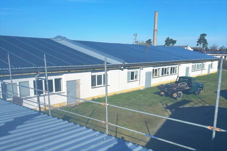 Brandenburg - Projekt der Merkur Solar GmbH