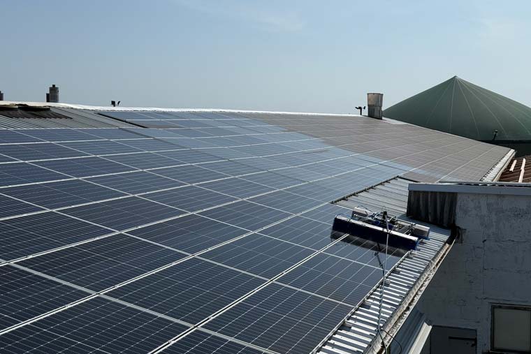 Brandenburg - Projekt der Merkur Solar GmbH