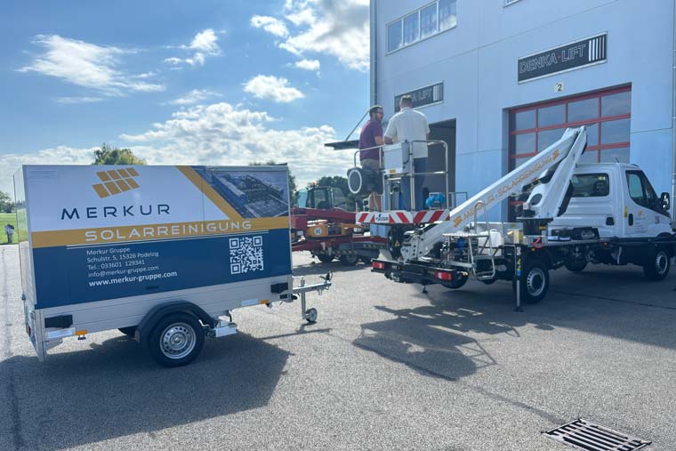 Brandenburg - Projekt der Merkur Solar GmbH
